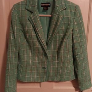 Requirements Seafoam green blazer